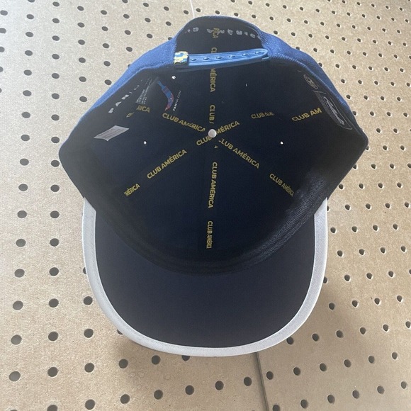 NWT Fan Ink Club America SK-93 Pro Offshore Snapback Hat Cap Blue Adjust SAMPLE - Picture 7 of 10